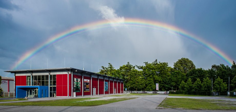 Gronau Lagergelände Bürgerhalle