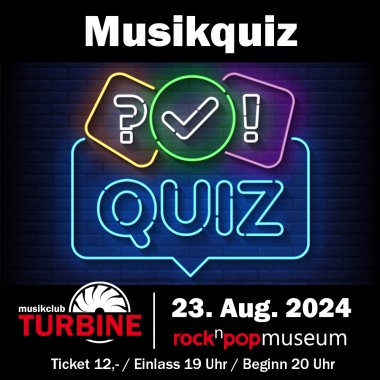 Grafik Musikquiz am 23.08.2024