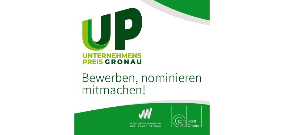 Logo Unternehmenspreis Gronau 2025